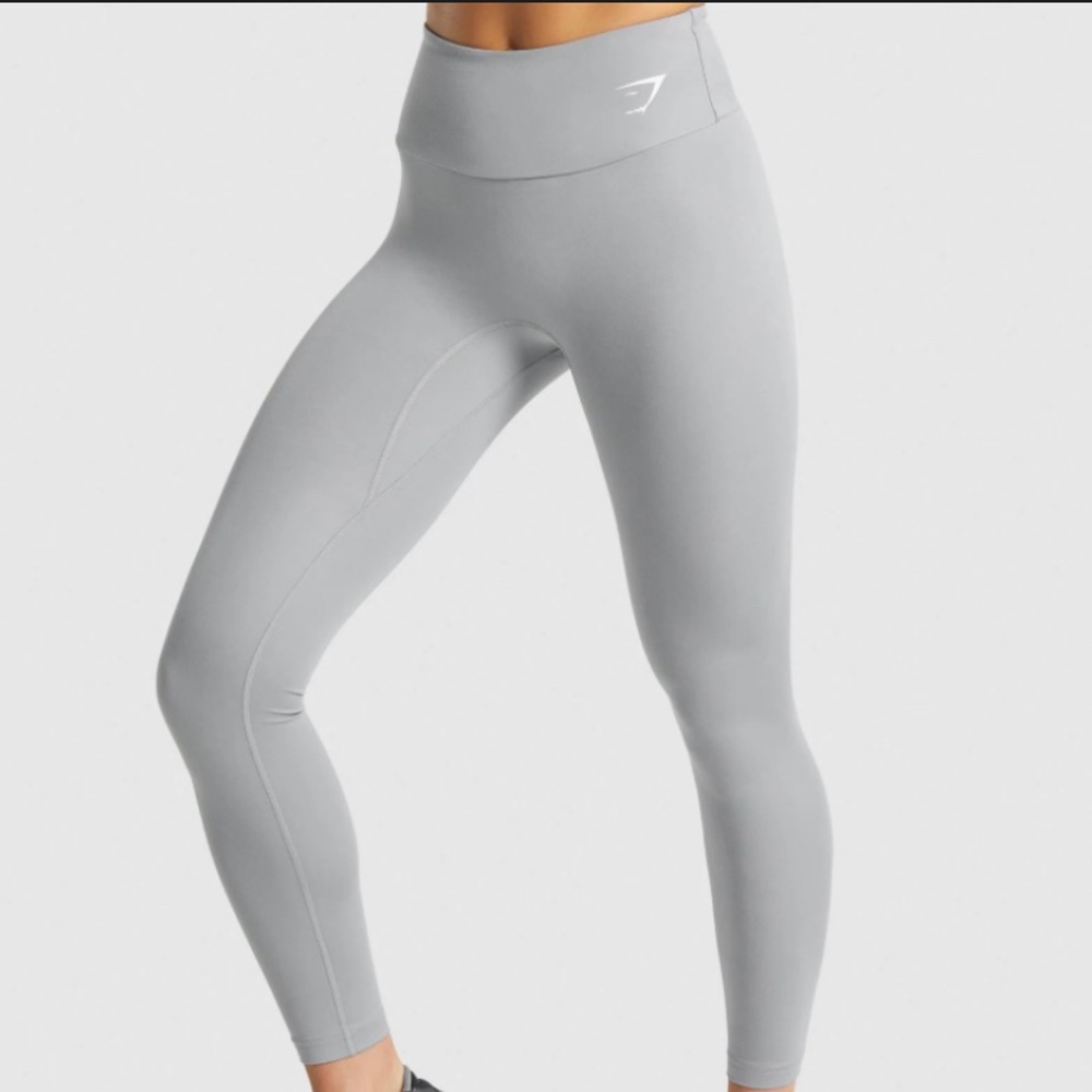 Gymshark Womens Training Leggings in Gray